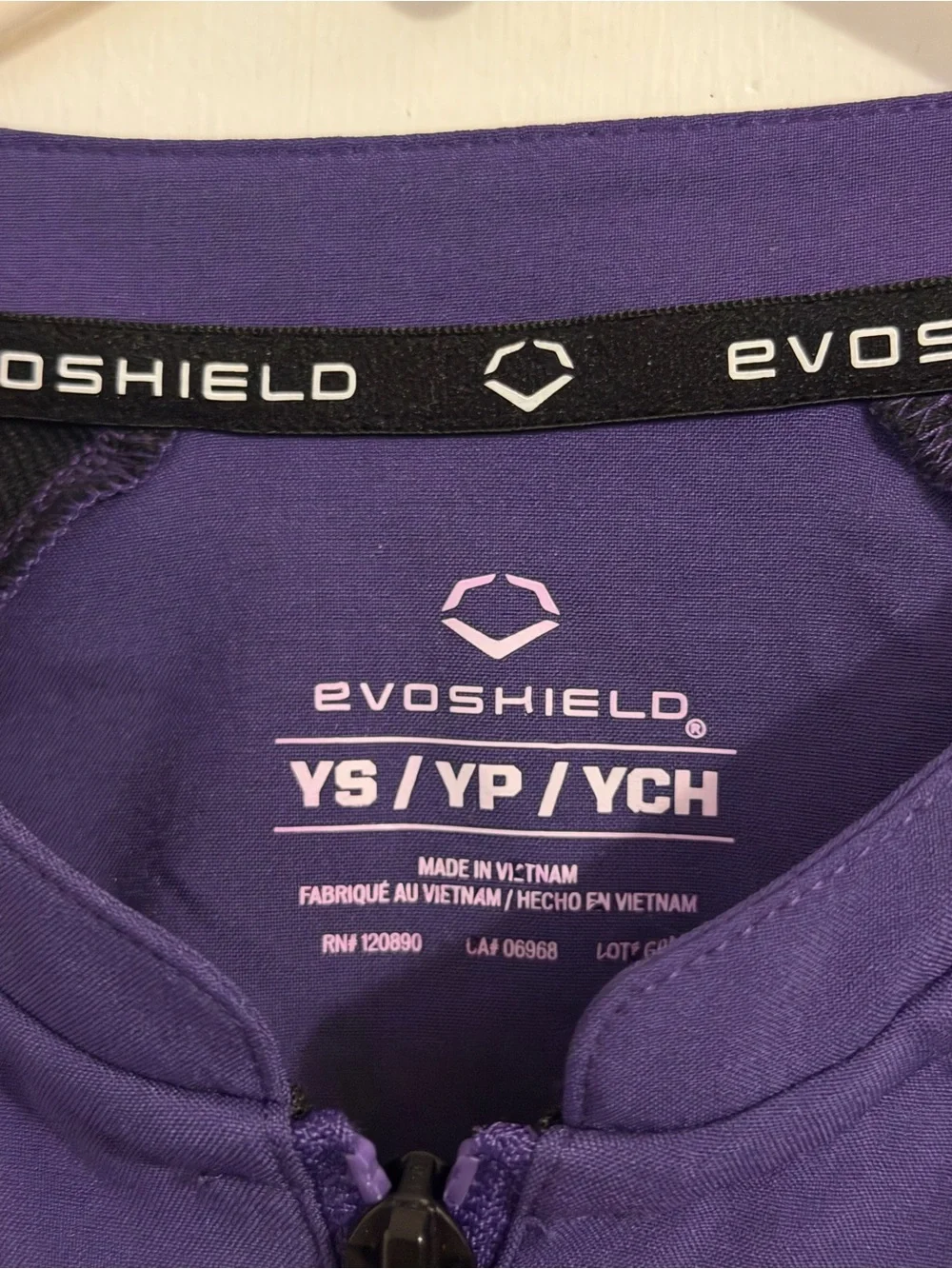 evoshield pro team bp jacket